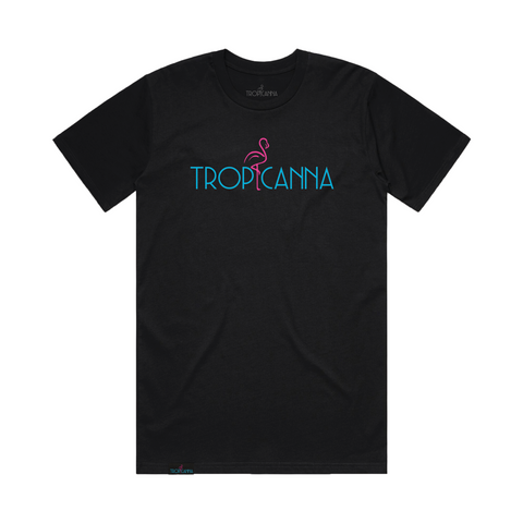 tropicanna black t-shirt