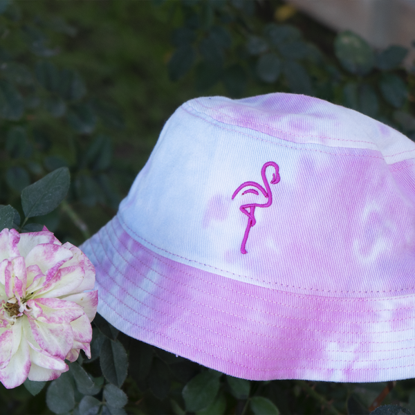 Pink Tye Dye Bucket Hat