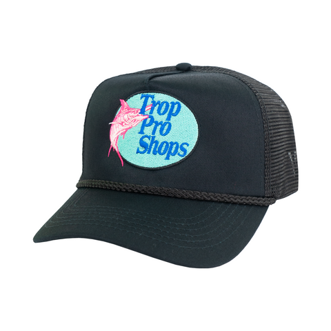 Trop Pro Shops Trucker Hat - Black
