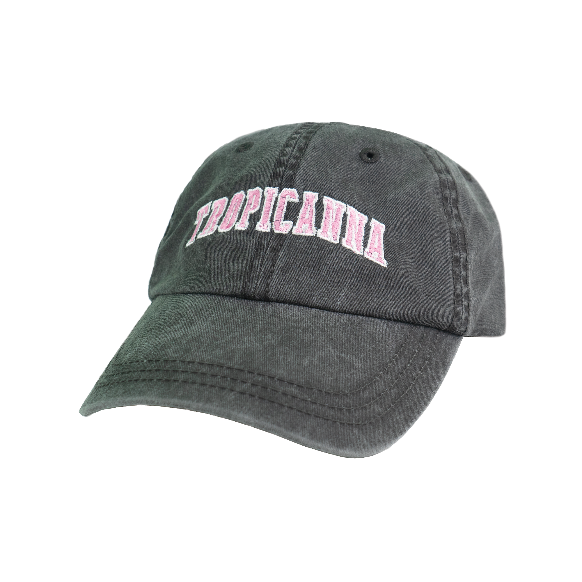 College Dad Hat - Black/Pink